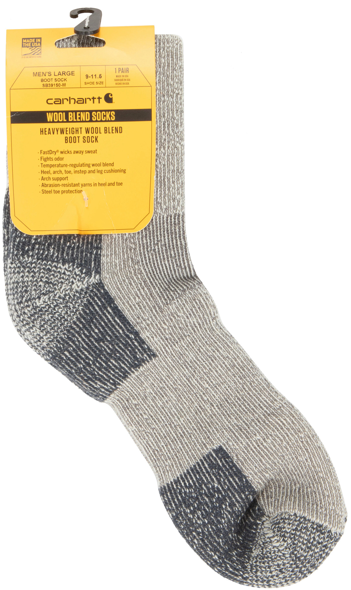 Men's Carhartt Heavyweight Wool Blend Boot Socks | Super Shoes